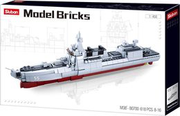 Klocki Sluban STATEK LOTNISKOWIEC Model Bricks ARMIA 1