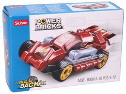 Klocki Sluban AUTO wyścigowe 8 wzorów POWER BRICKS 1