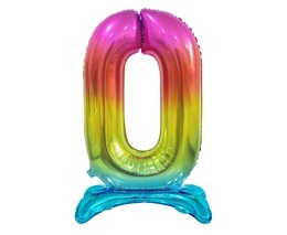BALON FOLIOWY CYFRA „0” 74cm 1
