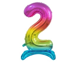 BALON FOLIOWY CYFRA „2” 74cm 1