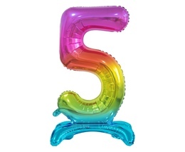 BALON FOLIOWY CYFRA „5” 74cm 1