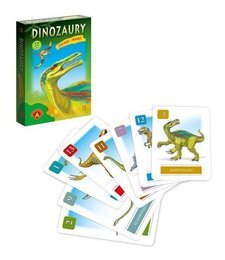 Karty Piotruś i memo DINOZAURY 2w1 1