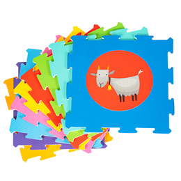 MATA PIANKOWA ZWIERZĘTA Smily Play puzzle piankowe 1
