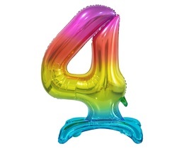 BALON FOLIOWY CYFRA „4” 74cm 1