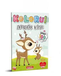 Kolorowanka ZWIERZĄTKA W LESIE koloruj 1