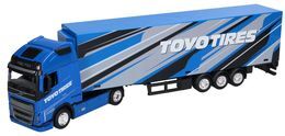 Auto TIR VOLVO FH16 z naczepą  TOYO TIRES BURAGO 1:43 model metalowy 1