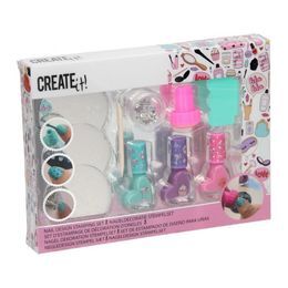 CREATE it 3w1 lakier do paznokci + ozdoby, pieczątki 1