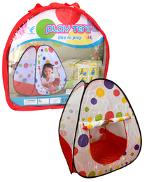 Namiot dla dzieci, domek ogrodowy w kropki 1