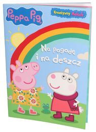 Książka Na pogodę i na deszcz ŚWINKA PEPPA zeszyt zadań 1