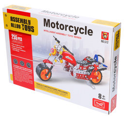 Mały konstruktor metal Motocykl  CHOPPER 255el 1