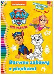Kolorowanka PSI PATROL Barwne zabawy z pieskami 1