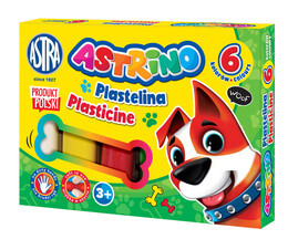 Plastelina 6 kolorów ASTRINO 1