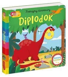 Książka Poznajemy dinozaury DIPLODOK Akademia mądrego dziecka 1