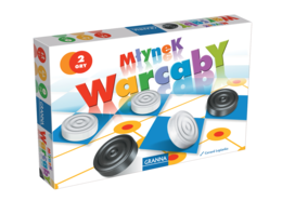 Gra logiczna WARCABY MŁYNEK 1