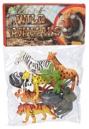 Figurki zwierzęta dzikie - safari zestaw  1