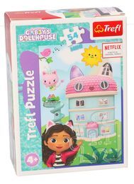 Puzzle 54 mini  KOCI DOMEK GABI  1