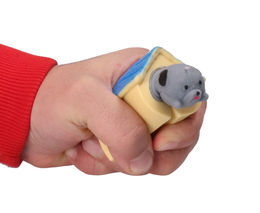 Gniotek antystresowy PIES W BUDZIE 1