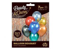 Balony bukiet mix kolorów 7szt 1