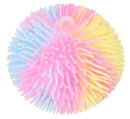 Mega duża  świecąca piłka PUFFER BALL piłeczkab 15cm 1