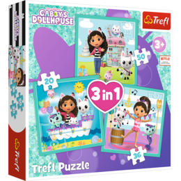 Puzzle 3w1 Aktywności Gabi 1