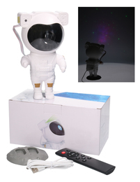 Projektor gwiazd KOSMONAUTA lampka nocna 1