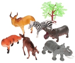 Figurki zwierzęta safari zestaw  1