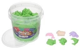 Magiczny kinetyczny PIASEK modeling sand - wiaderko 950g 1