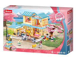 Klocki Sluban Girl's Dream PENSJONAT JAPOŃSKI domek willa 1029el 1