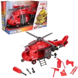 Helikopter do skręcania z dźwiękami STRAŻ POŻARNA 1
