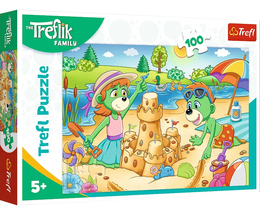 Puzzle 100 Dzień Treflików 1