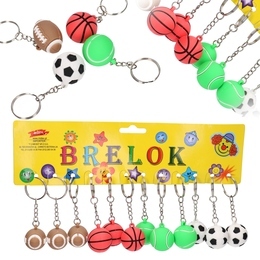 Brelok piłka zestaw12szt  1