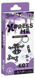 Brelok do skręcania DIY - Kot X-Press Me 1