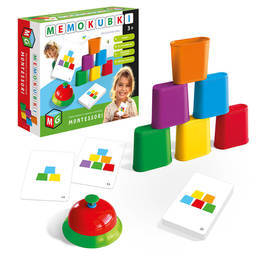 Gra edukacyjna Memokubki Montessori 1