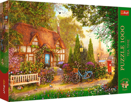 Puzzle 1000 Domek pod strzechą  - Puzzle Premium Plus Tea Time 1