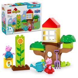 Klocki Lego Duplo Ogród i domek na drzewie Peppy 1