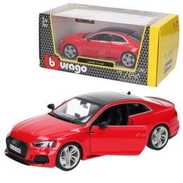 Auto AUDI RS 5 Coupe model metalowy BURAGO 1:24 1