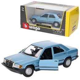 Auto MERCEDES BENZ 190 E 2.6 model metalowy BURAGO 1:24 1
