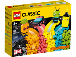 Klocki Lego Classic Kreatywne klocki neonowymi kolorami 1