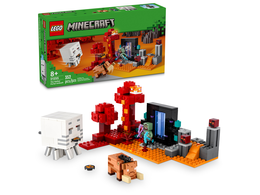 Klocki Lego MINECRAFT Zasadzka w portalu do Netheru 1