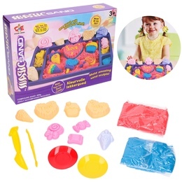 MAGICZNY piasek KINETYCZNY zestaw foremek CUKIERNIA  1