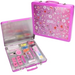 CREATE it  Mega zestaw do makijażu i manicure w walizce 1