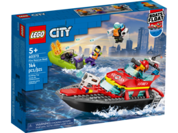 Klocki LEGO CITY Łódź strażacka 1
