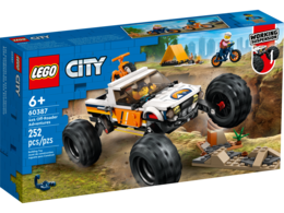 Klocki LEGO CITY Przygody samochodem terenowy 1