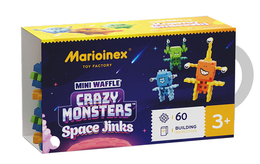 Klocki konstrukcyjne WAFLE MINI Kosmo Śmieszki 1