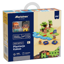 Klocki konstrukcyjne WAFLE MINI Plantacja kakao E.Wedel 1