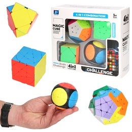 Magiczna układanka logiczna MEGA ZESTAW 4szt 1