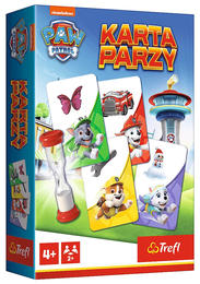 Gra podróżna Karta parzy PSI PATROL 1