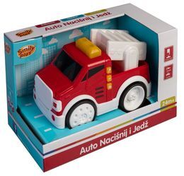 Auto naciśnij i jedź straż pożarna Smily Play 1