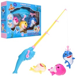 Wędka z rybkami  BABY SHARK  1