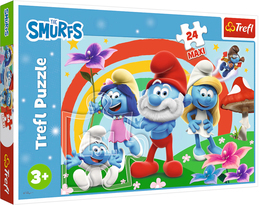 PUZZLE 24 Maxi SMERFY Smerfny dzien 1